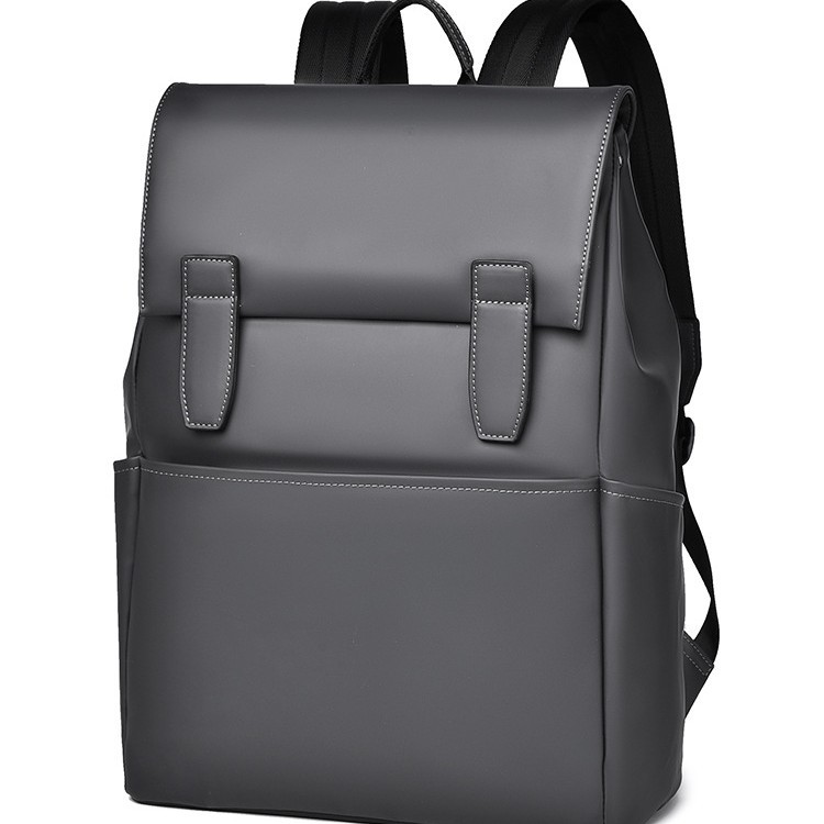 Stylish Men's Backpack - Large Capacity Textured Laptop Bag_voghion.com