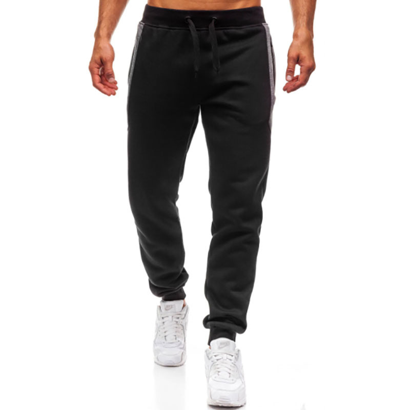 Herren-Jogginghose mit Fleecefutter – Slim Fit-Trainingshose mit Reißverschluss-Akzenten (S-3XL, 6 Farben, maschinenwaschbar)​_voghion.com