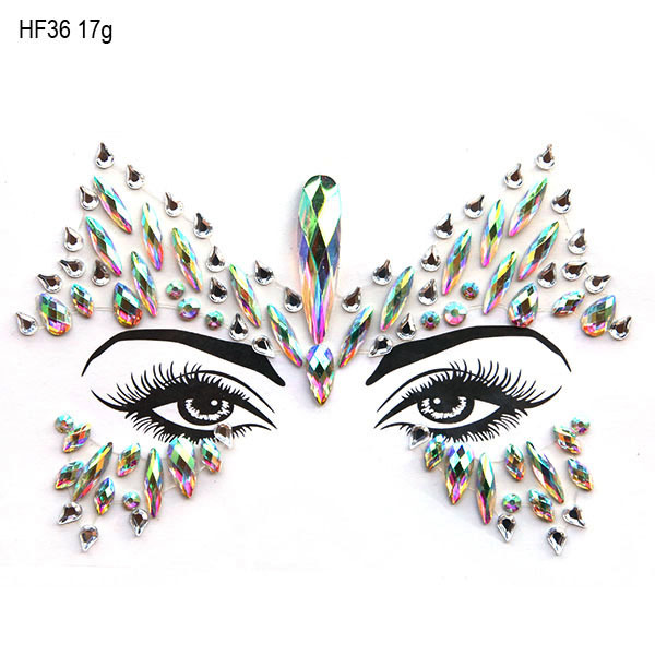 Crystal face sticker ˮü걦ʯ곧