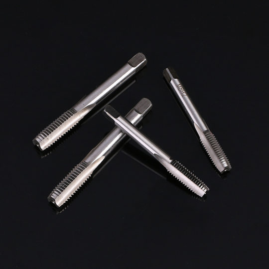 Factory supply high-speed steel straight groove tap standard tooth fine straight groove tap tap M3-M30 machine tap