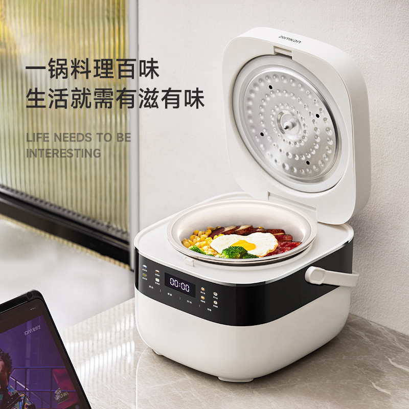 家用电器多功能3-4人迷你电饭煲2-3人电饭锅大容量4升蒸煮一体|undefined