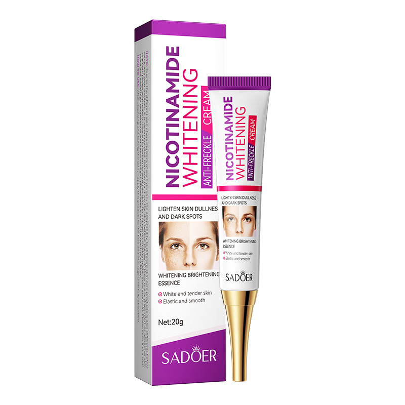 Todo en inglés SADOER nicotinamida blanqueamiento y pecas kit hidratante para aclarar el tono de la piel comercio exterior transfronterizo al por mayor