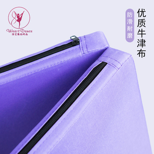 Dance Practice Mat Yoga Mat Gymnastics Mat Oxford Cloth Leather Folding Sports Mat Non-Slip Practice