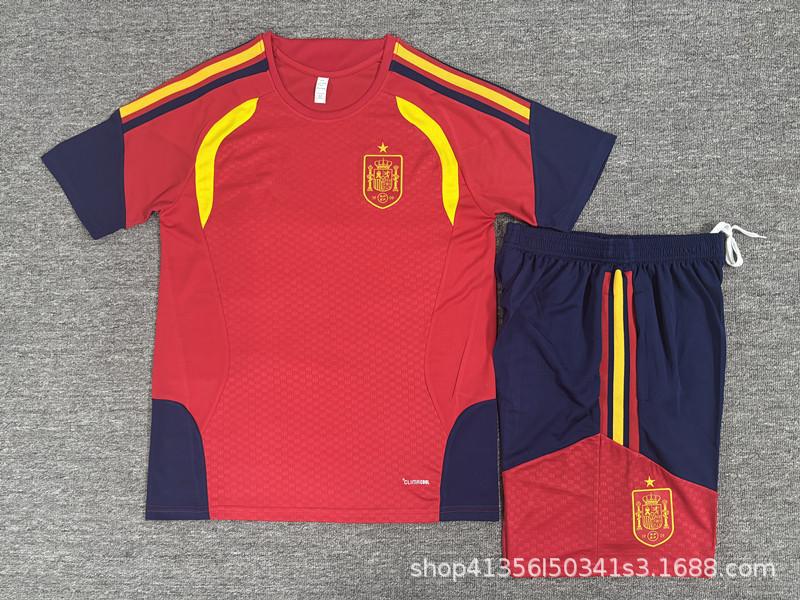 2627 temporada Barcelona Real Madrid Argentina Brasil España fútbol de manga corta trajes de entrenamiento para adultos equipo nacional