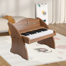 25键多功能木质小钢琴儿童电子琴宝宝乐器玩具礼物