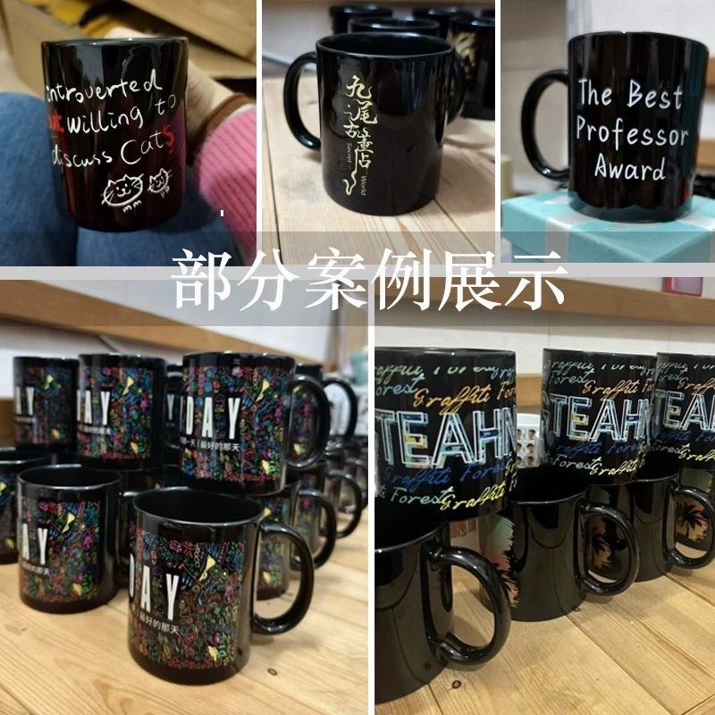 허리북형 세라믹 머그컵, 유색 유약 허리북컵, 대량 수출, 도매, 맞춤형 로고, 패턴, 광고 홍보, 코팅