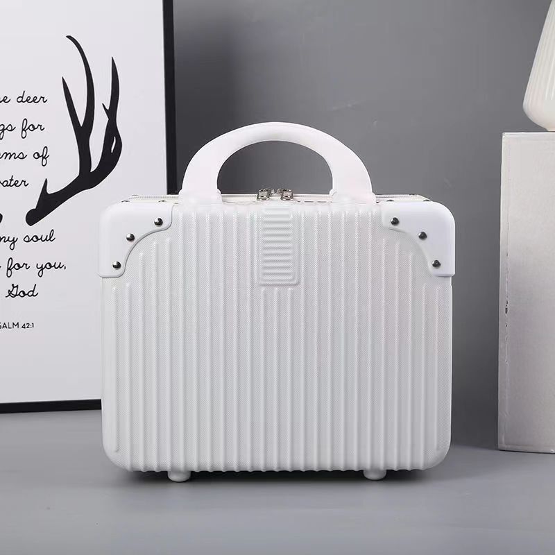Mini suitcase 14 inch cosmetic case small suitcase portable storage box gift box wholesale creative Mini suitcase 14 inch cosmetic case small suitcase portable storage box gift box wholesale creative