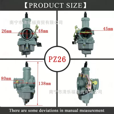 Carburetor with Cable, Motorcycle Carburetor