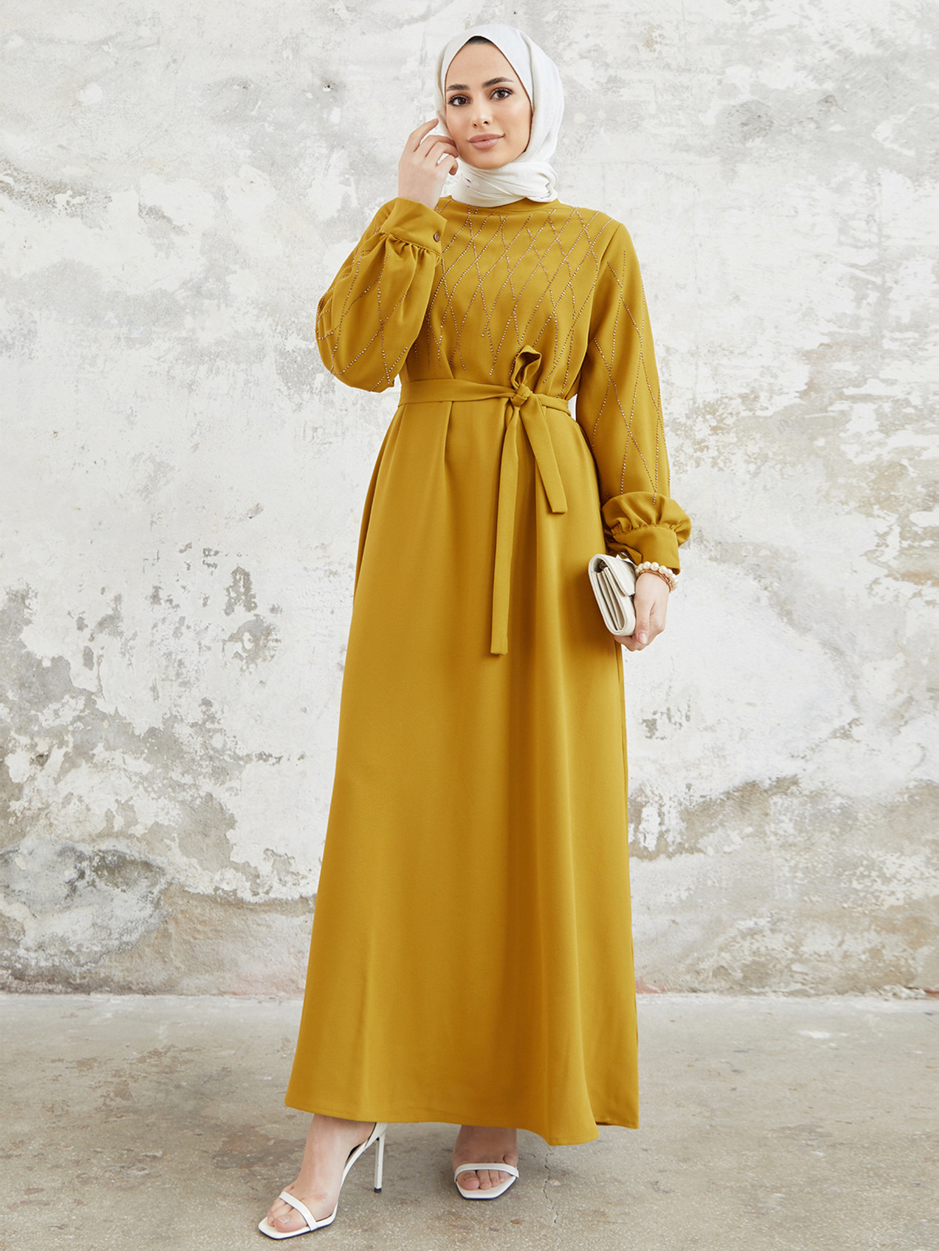 Captivating Modest Maxi Dress - AmoFashion Ltd 31 O1CN01iGB3LG1PjFy8ZhtGW !!2215615991876 0 cib