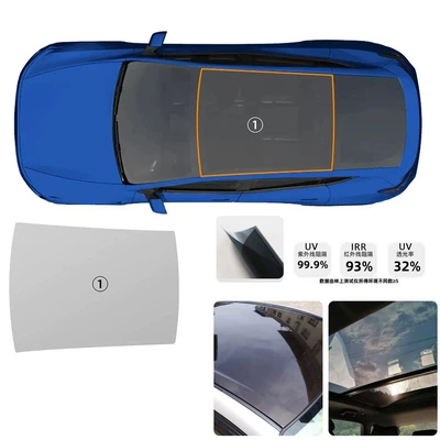 Protection Film for 2025 Tesla | Car paint protective film - skylight-ice-armor-light-black-2025-renewal-modely