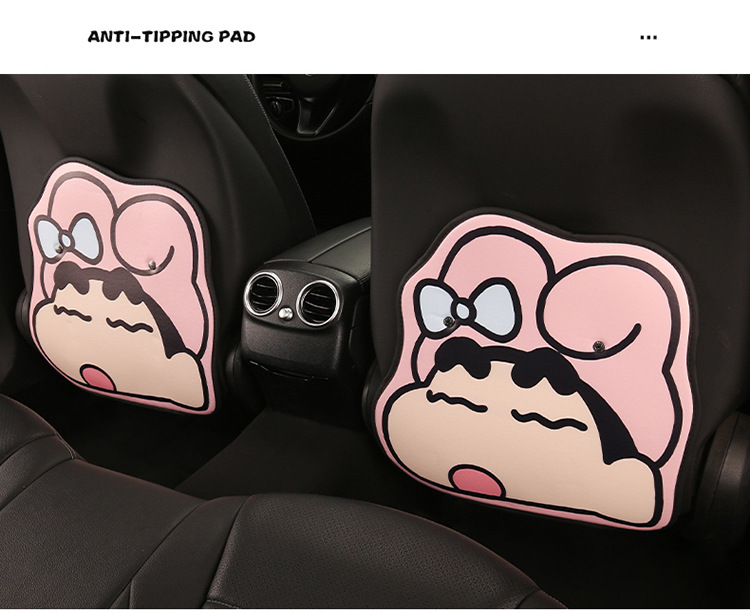 Car Anti-Kick Pad Cartoon Cute Children's Seat Back Anti-Scratch Pad Universal Decorative Rear Seat Anti-Kick Pad Xiaoxin Cross-Border Export