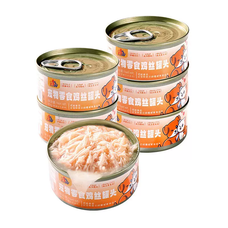 宠物零食猫罐头