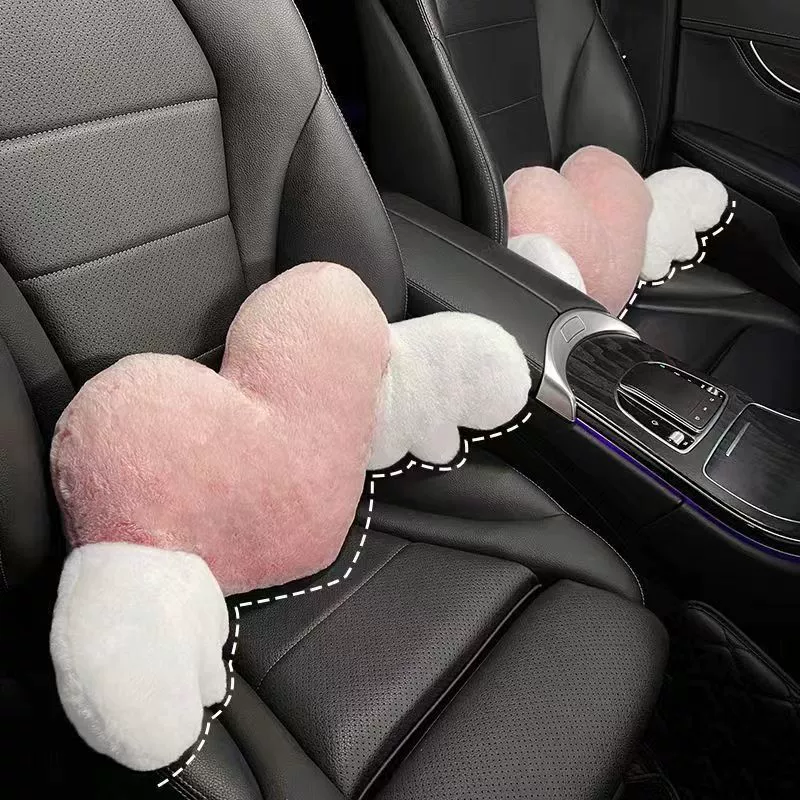 Creative cute plush neck pillow, chair, accessory, with neck protection