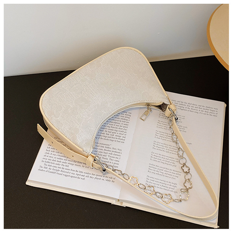 Women's Shoulder Bag Crescent Chain Underarm Bag For Women_voghion.com