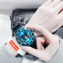 新款男士运动硅胶手表 大表盘带灯闪光手表中学生高中生腕表批发