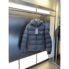 新款大鹅羽绒服同款2代男女同款胶囊黑标外套面包服连帽