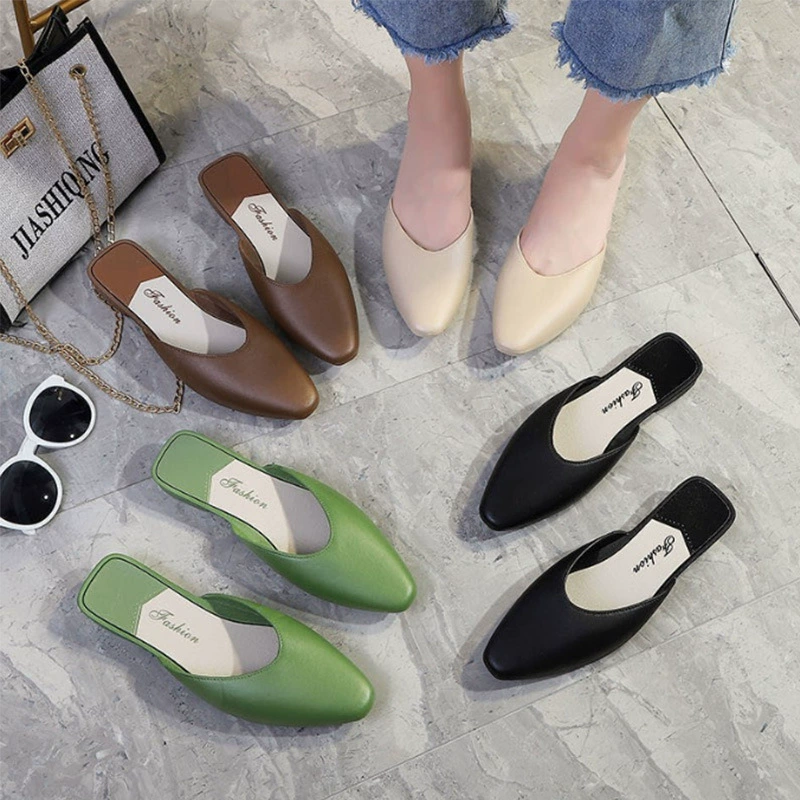 Summer bag, slide, slippers, footwear pointy toe, internet celebrity