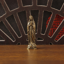 新品神父上帝人物铜像玛利亚工艺品办公室家具玄关装饰品跨境热卖