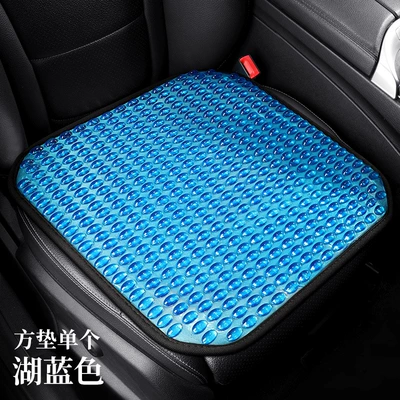 Cool pad Ice Silk Cooling Pad Home Office - lake-blue-square-mat