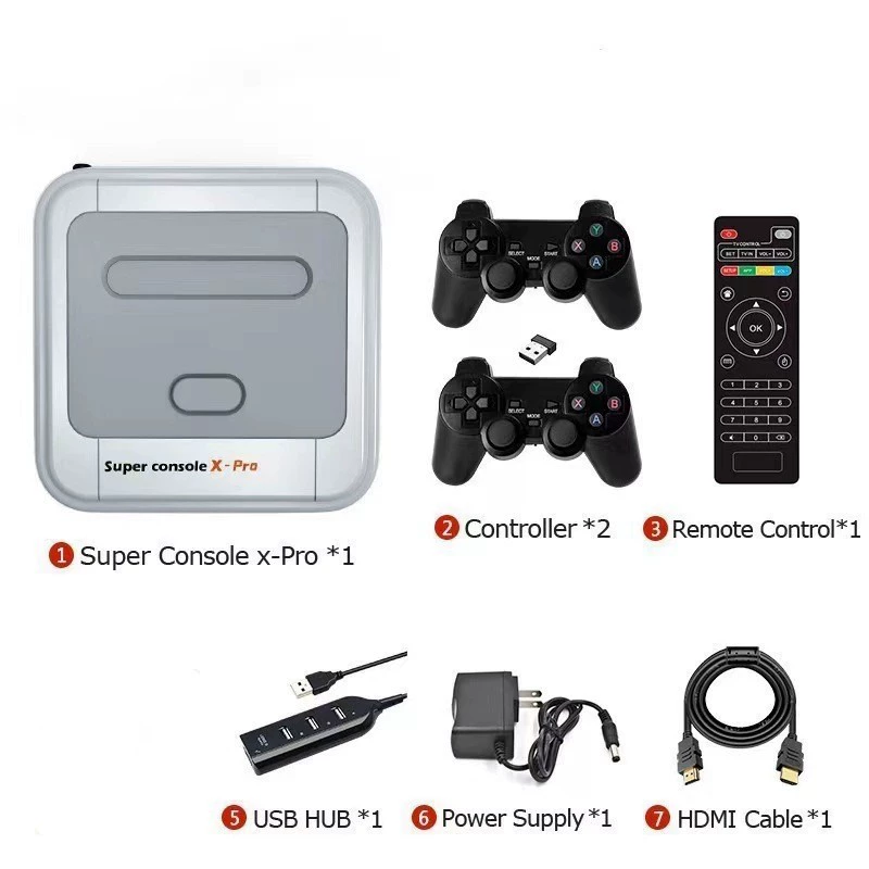 R8 Super консоль X игровая приставка коробка 4K HD 3D двойной ностальгии 50 000 игр PS1 PSP