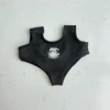 Black swimsuit double C logo