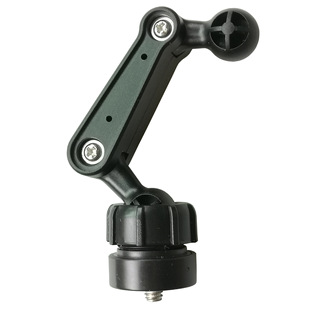 Live broadcast bracket adapter 1/4 "male screw pattern turn 17mm ball head self-timer ring lamp floor mobile phone clip accessories