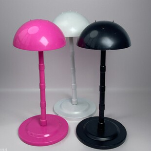 New plastic wig holder detachable head model wig shop head cover accessories mushroom holder hat holder wholesale