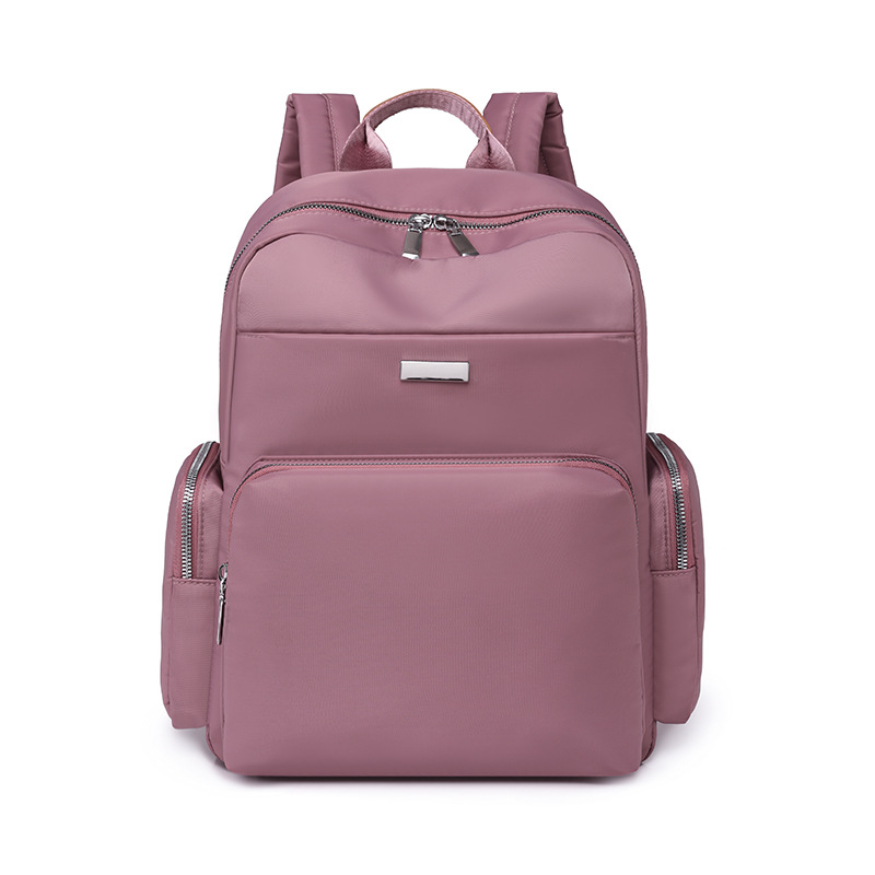 Mochila de nailon para mujer 2024 nueva moda anti-salpicaduras mochila para mujer mochila de viaje ligera de gran capacidad al por mayor