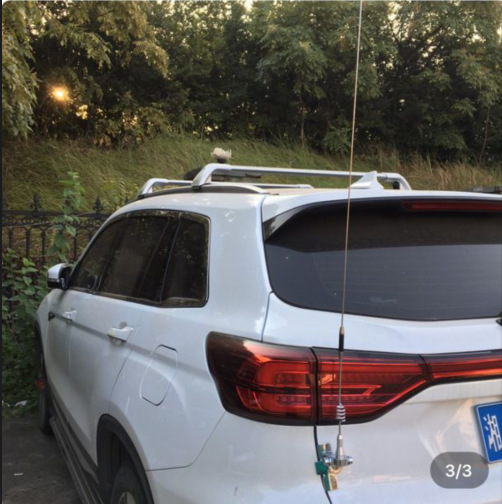 New car tail trunk decorative antenna car front cover clip edge off-road vehicle car modified flagpole