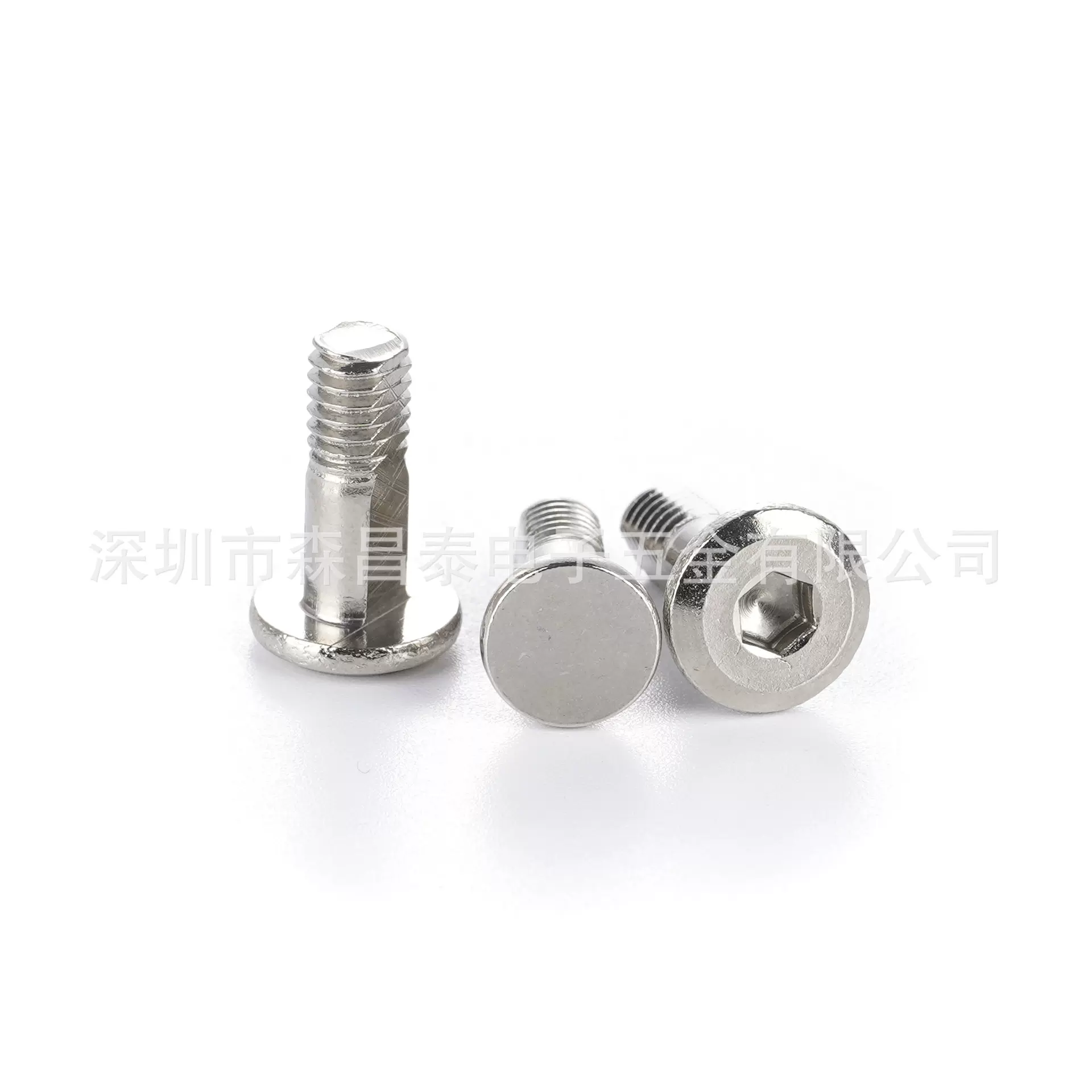 现货供应平板电脑专用转轴螺丝 双扁位台阶螺丝铣扁平头机牙螺钉