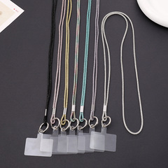 Yi Lian's new high-end luxury rhinestone mobile phone lanyard with diamond cross-body chain, flash diamond chain bracelet, anti-lost and anti-fall
