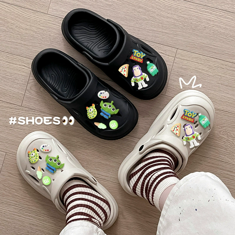 Dongdong Shoes Женские летние топая сандалии оптовые толстые подошвы нескользящие и износостойкие пляжные туфли