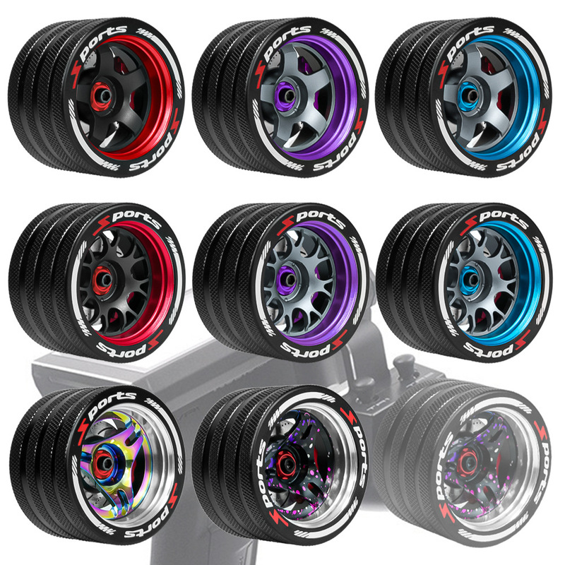 Rc Remote Control Sanwa/Futaba/Nb4/7Px/X9 Universal All-Metal Handwheel Directional Wheel