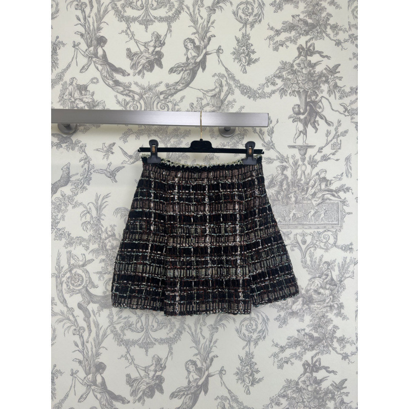 小香风深圳南油货~25秋冬新品小香风手工坊小香风粗花呢外套半裙|undefined