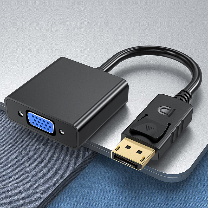 DP to VGA adapter interface converter computer monitor cable notebook graphics card cable adapter