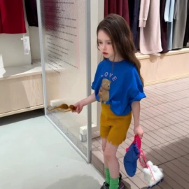 童套装;童T恤;童裤