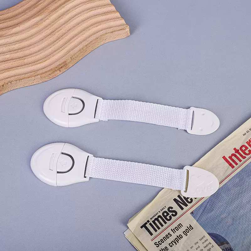 布带锁宝宝多功能抽屉冰箱柜门安全锁儿童搭扣锁抽屉塑料马桶锁