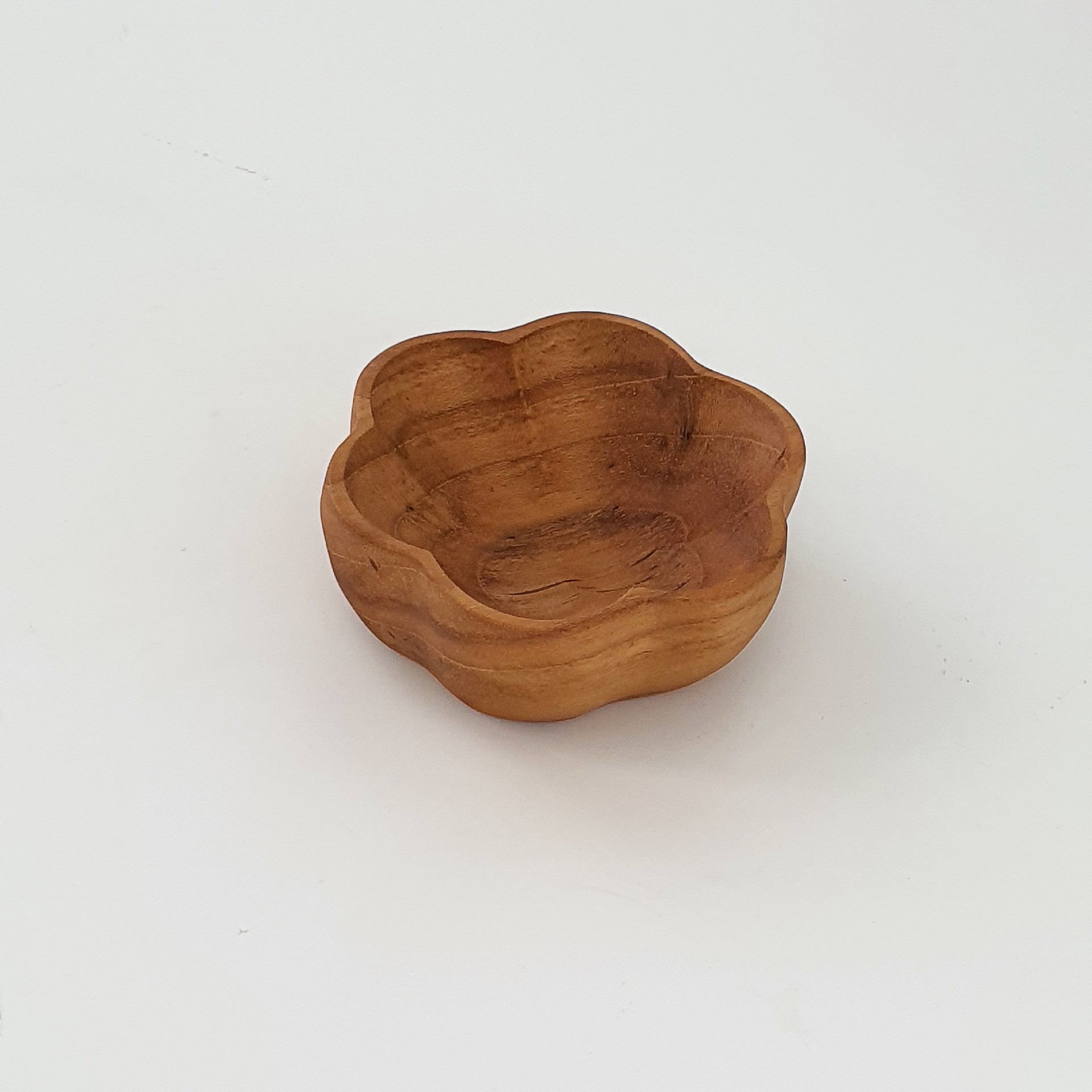 중간 티크 비 줄기 꽃 맛 접시 8x8cm