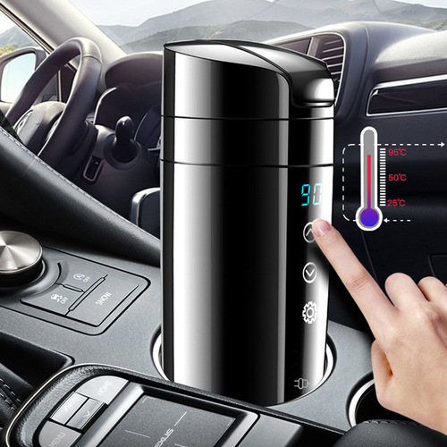 Smart car electric heating cup car water cup car heating cup thermos cup hot water kettle 12V24V universal new model