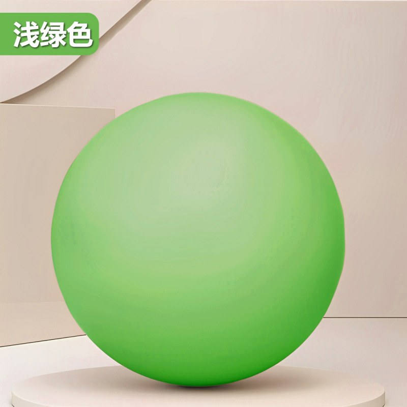 ヨガボールピラティス PVC 増粘防爆パワー m ミニつや消し小麦チューブボールフィットネススポーツヨガバランスボール|undefined