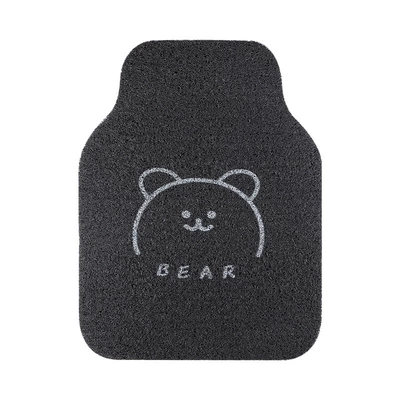 Universal Foot Pad, universal non-slip easy-to-care mat cartoon - straight-bear-front-foot-pad-single-piece