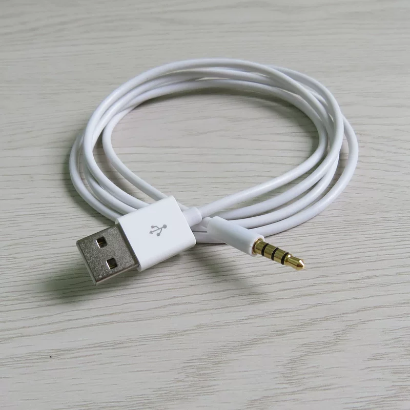 1 meter high quality ipod shuffle 3 4 5 6 7th generation universal clip cable shuffle data charging