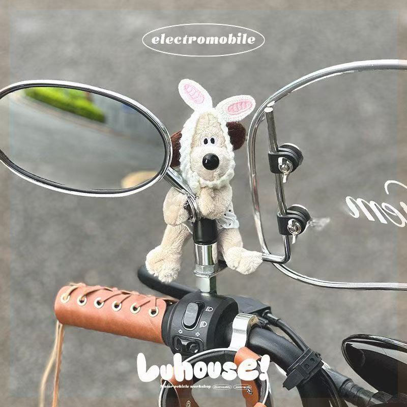 Ornament Cartoon Dog – Katong Auto Parts and Accessories - bunny-ears-dog-1-piece-magnet-style