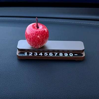 Plate, Cute Parking and Moving — Nömrəli dayanma kartı