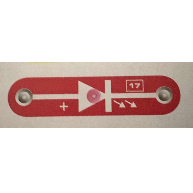 №17 красный светодиод