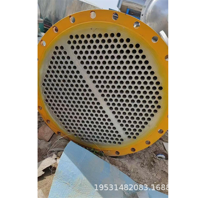 九成新不锈钢列管冷凝器 化工制药工业传热U型管换热薄膜冷凝器