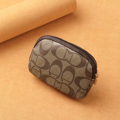 Stylish Mini Crossbody Wallet for Women, Celebrity Brand, Compact and Fashionable Key Holder, Card Holder, Coin Purse, Single Layer Zipper Storage Bag