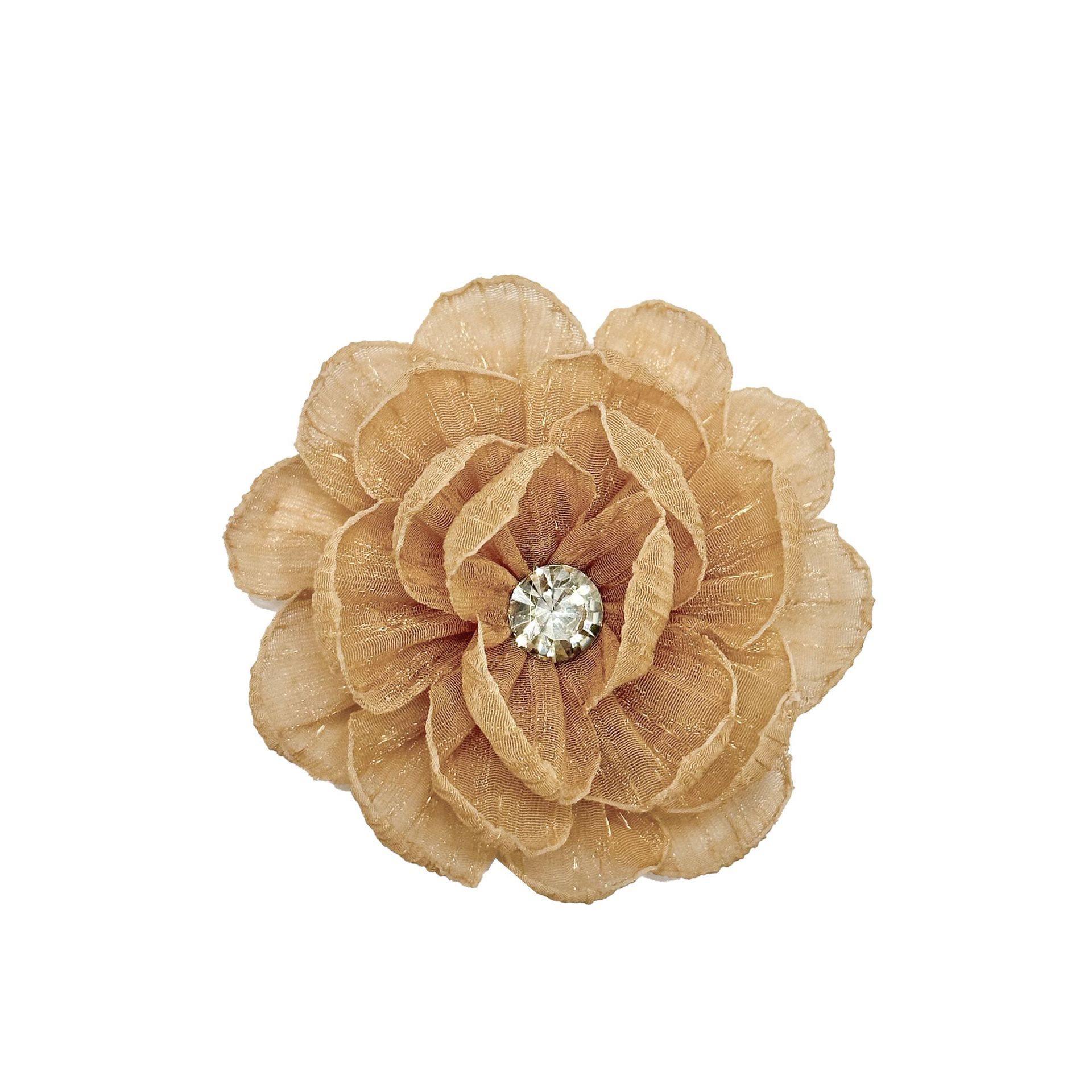 7cm mallas super temperamento de color ogan pequeñas flores materiales hechos a mano accesorios de ropa joyería tocado zapatos flores