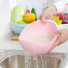 Kitchen Rice Washer, Rice Basket, Household Kitchen Rice Scrubber, Vegetable Fruit Basket Drain Wash Basin