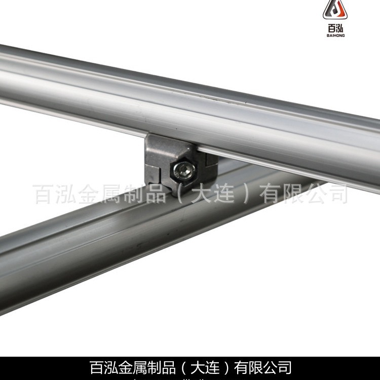 直销28mm铝合金线棒夹头 铝合金连接件|上下十子连接件|接头